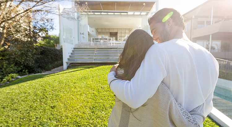 Couples got a new home sales